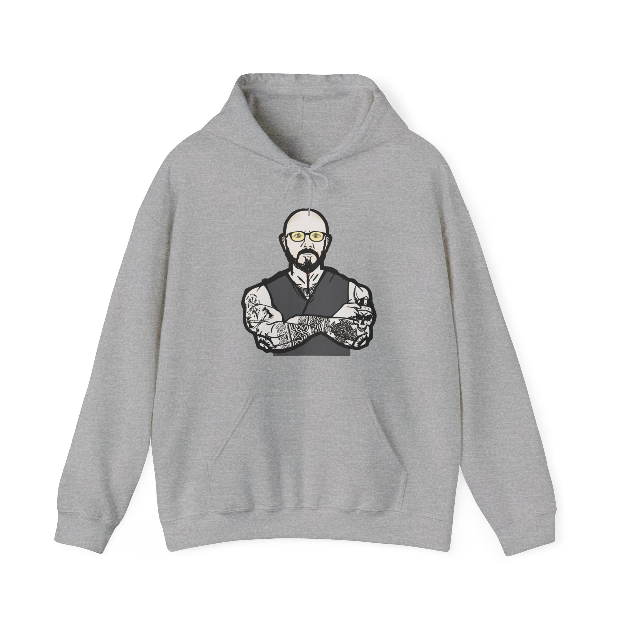 The Myth - Heavy Blendâ„¢ Hooded Sweatshirt - Image 8