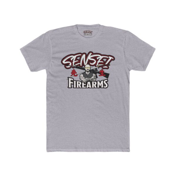 Sensei Logo - Men's Cotton Crew Tee - Image 3