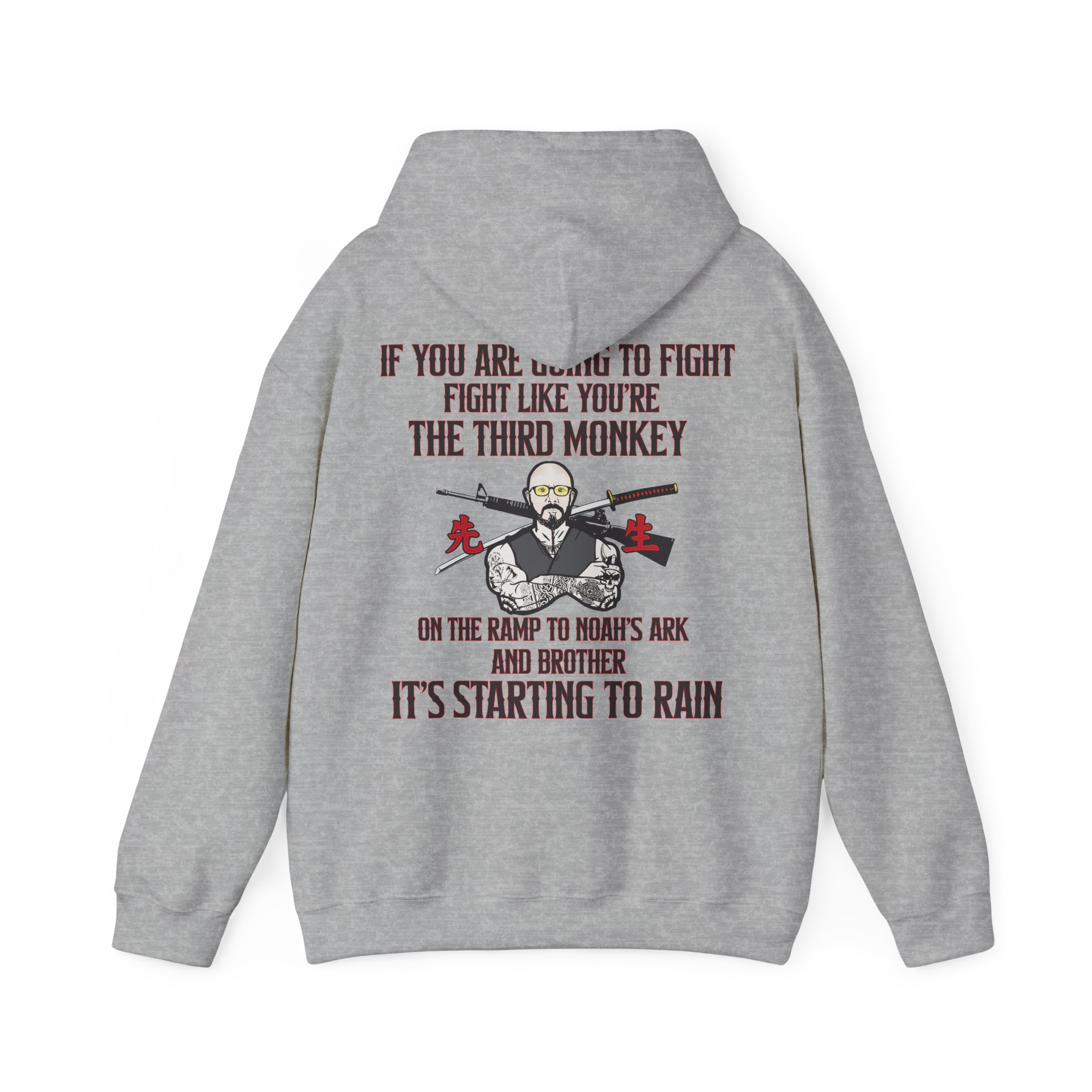Third Monkey - Heavy Blend™ Hooded Sweatshirt - Image 9