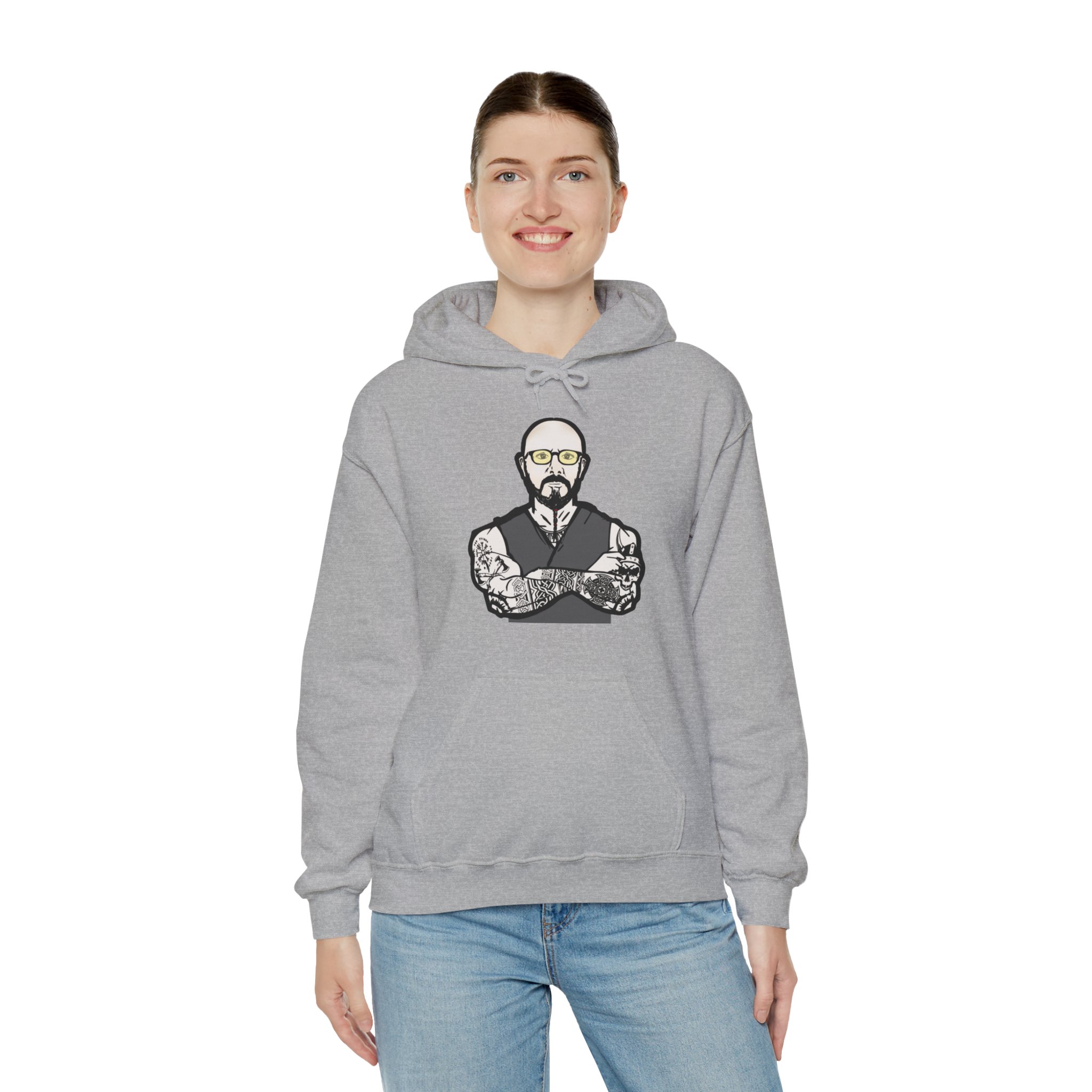 The Myth - Heavy Blendâ„¢ Hooded Sweatshirt - Image 12