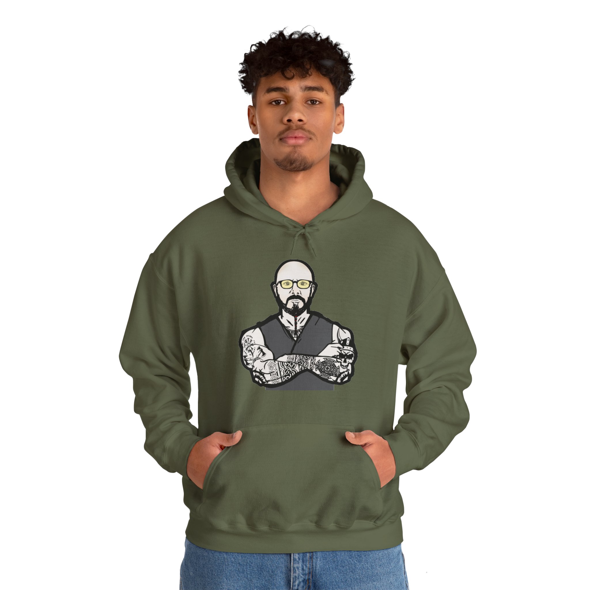 The Myth - Heavy Blendâ„¢ Hooded Sweatshirt - Image 18