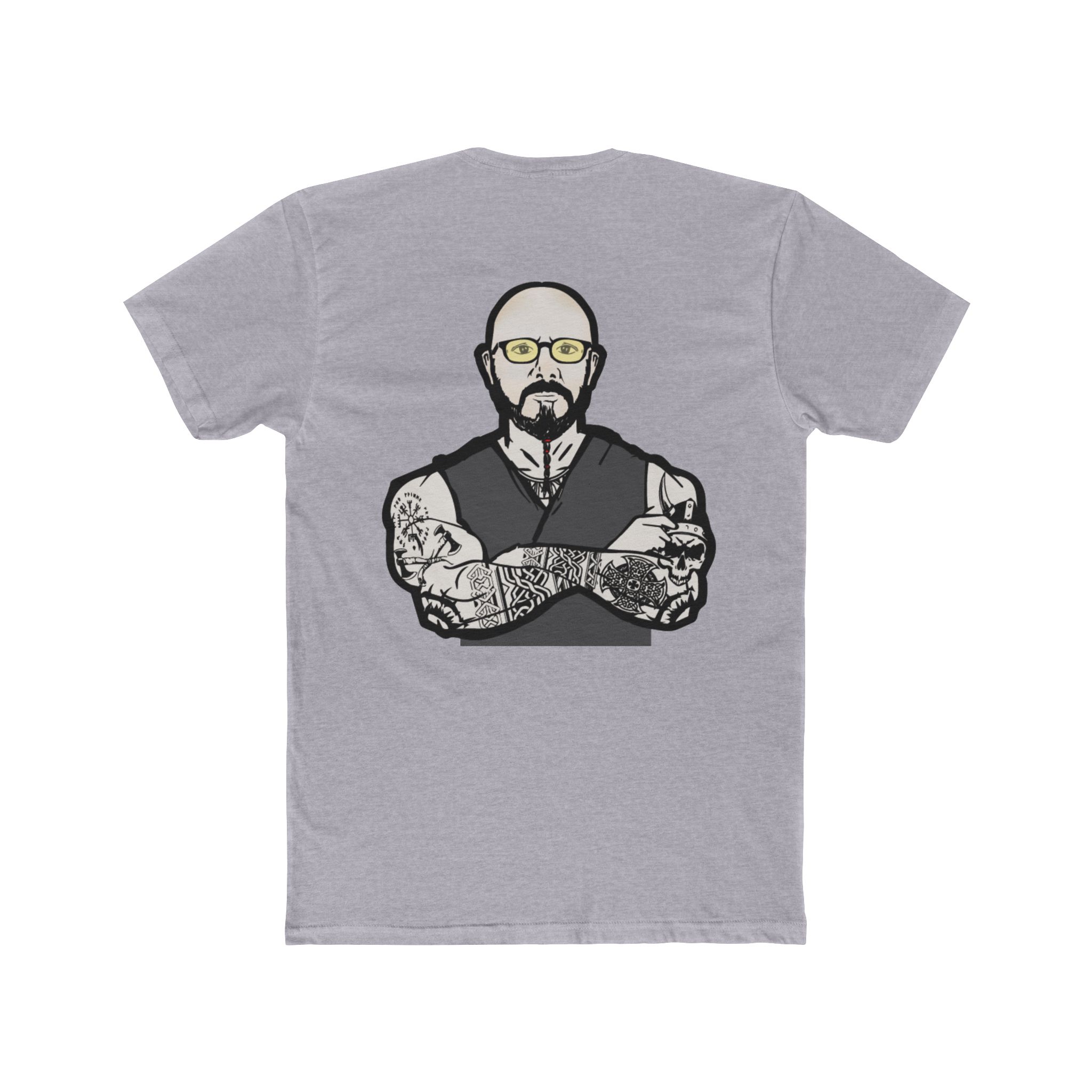 The Myth - Men's Cotton Crew Tee - Image 4