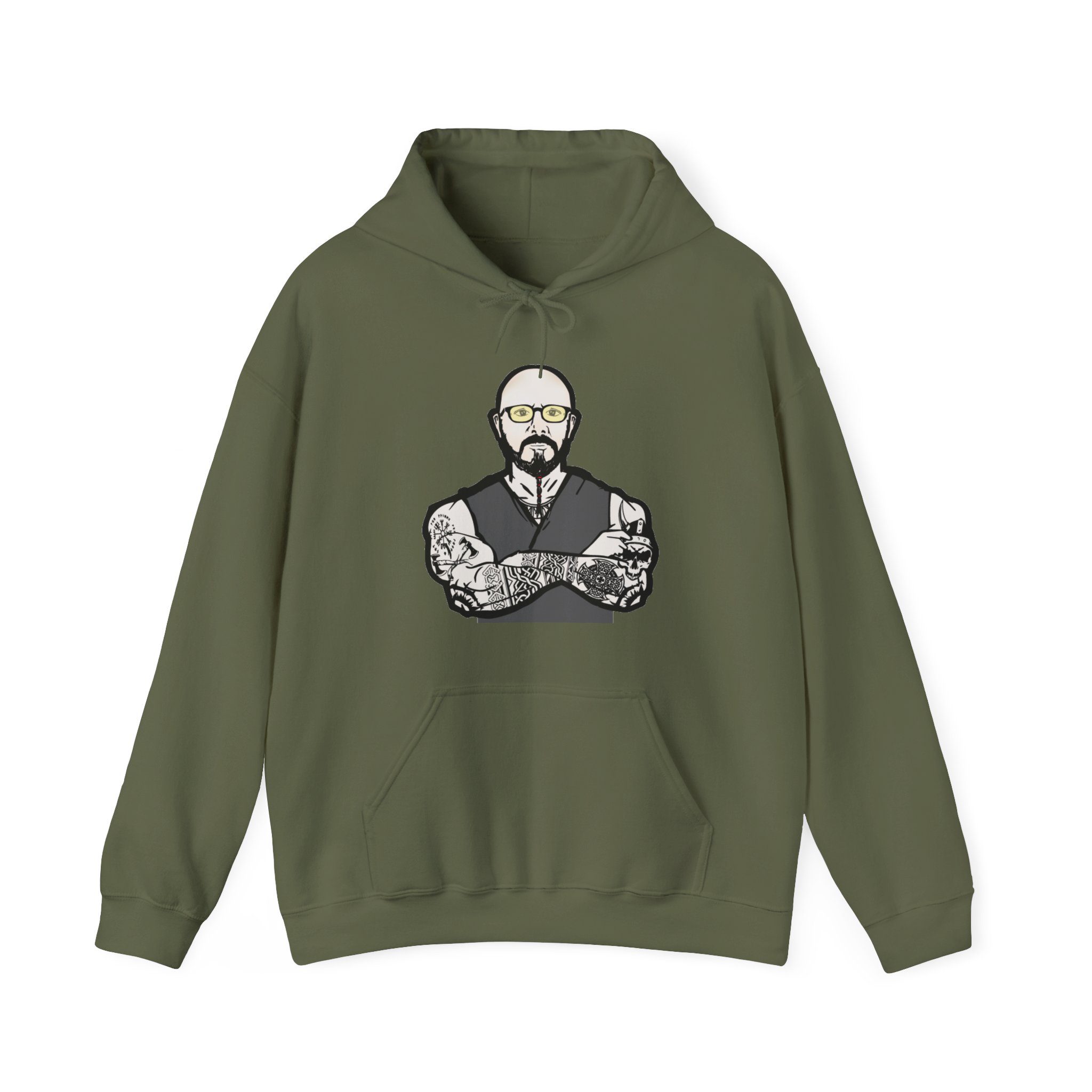 The Myth - Heavy Blendâ„¢ Hooded Sweatshirt - Image 15