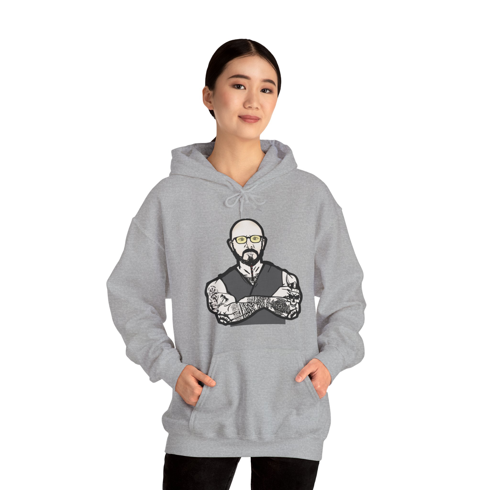 The Myth - Heavy Blendâ„¢ Hooded Sweatshirt - Image 10