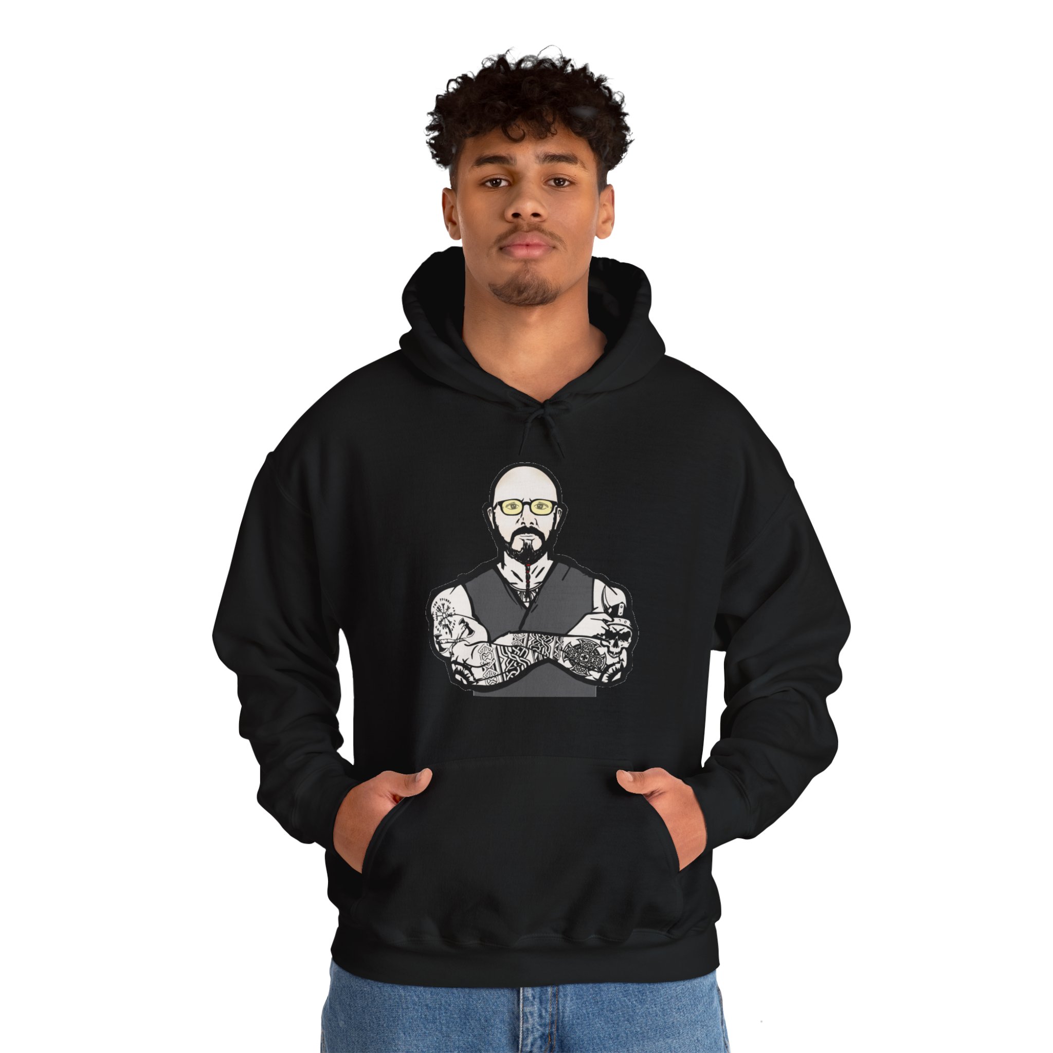 The Myth - Heavy Blendâ„¢ Hooded Sweatshirt - Image 4