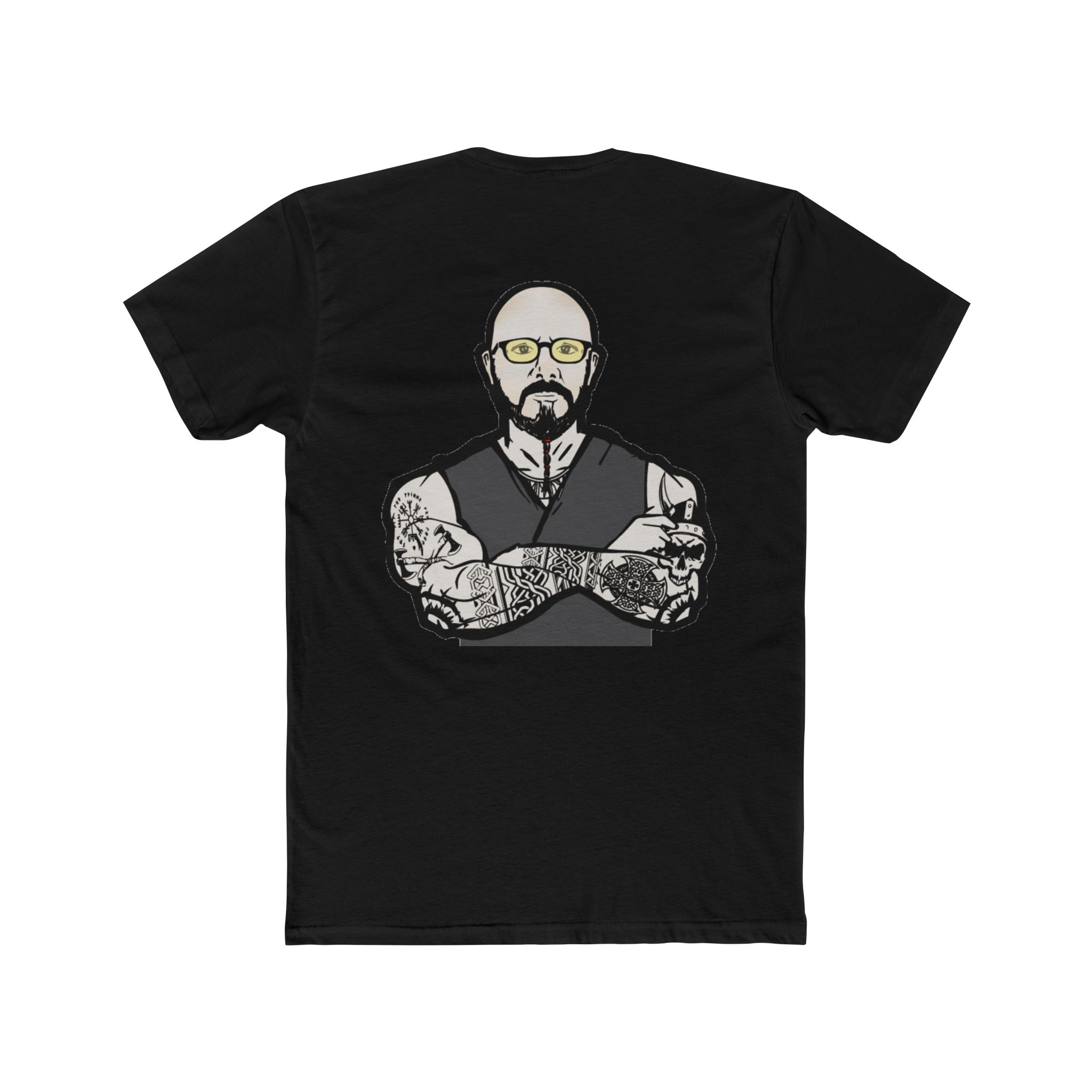 The Myth - Men's Cotton Crew Tee - Image 2