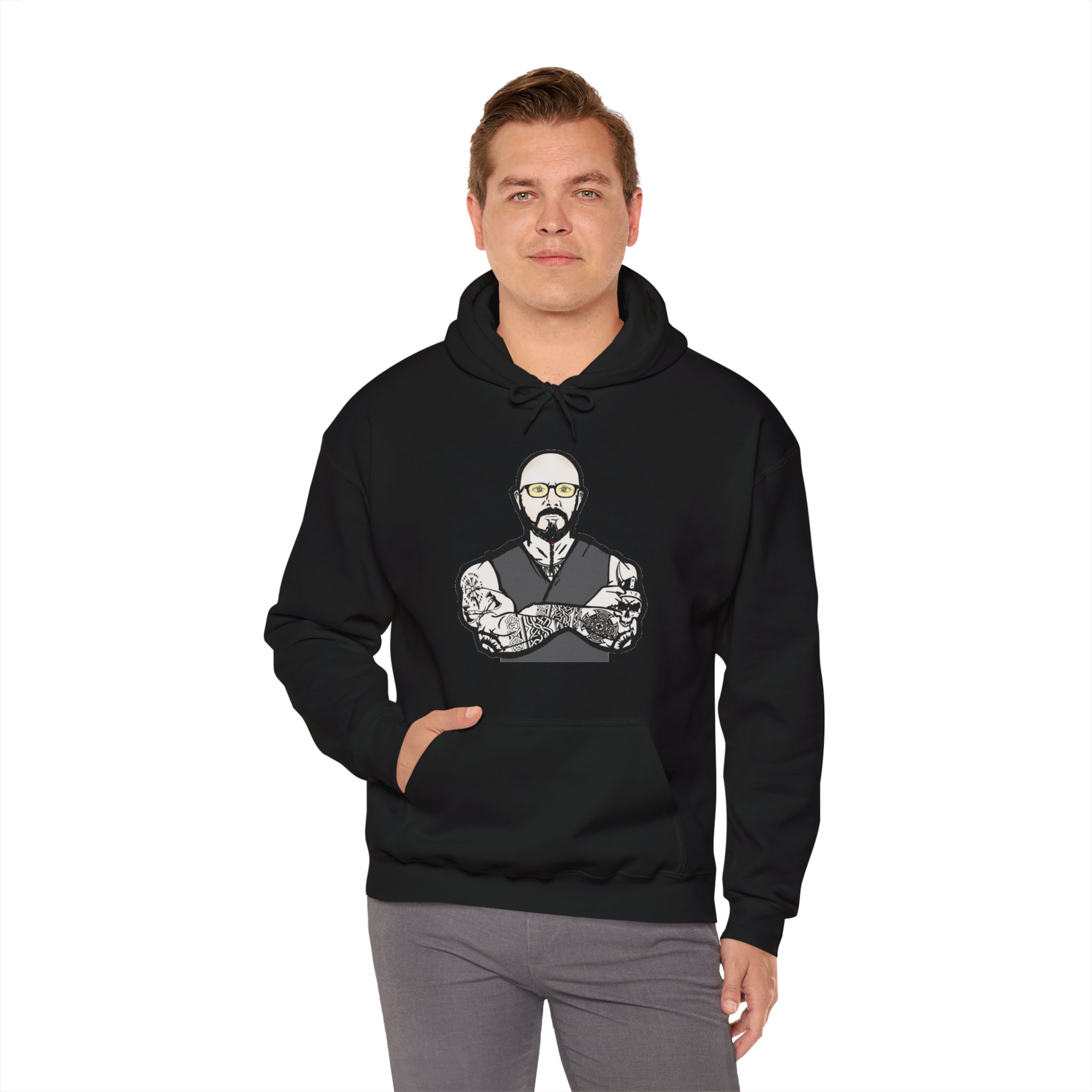 The Myth - Heavy Blendâ„¢ Hooded Sweatshirt - Image 6