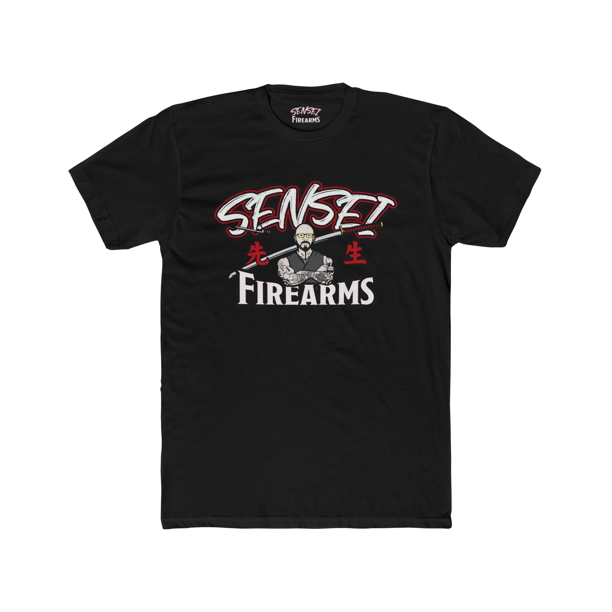 Sensei Logo - Men's Cotton Crew Tee