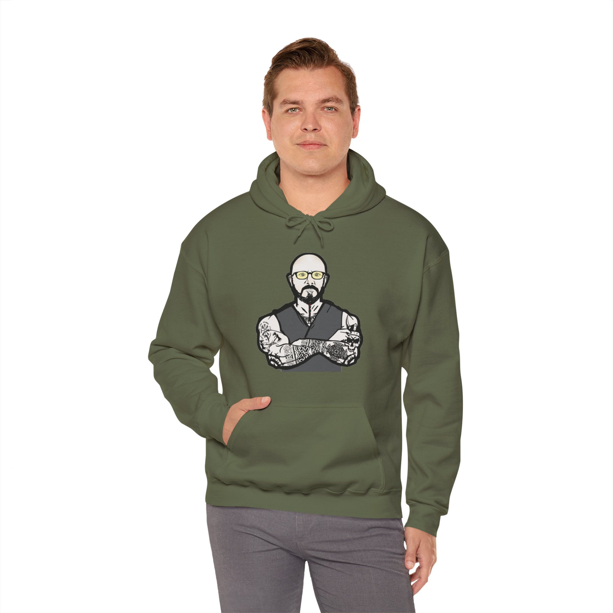 The Myth - Heavy Blendâ„¢ Hooded Sweatshirt - Image 20