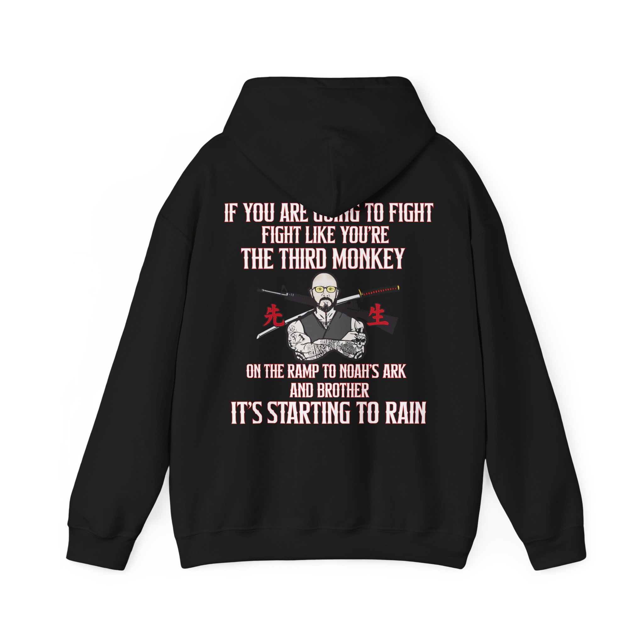 Third Monkey - Heavy Blend™ Hooded Sweatshirt - Image 2