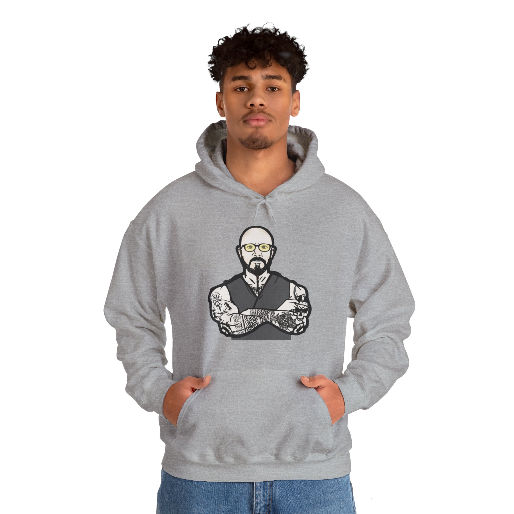 The Myth - Heavy Blendâ„¢ Hooded Sweatshirt - Image 11