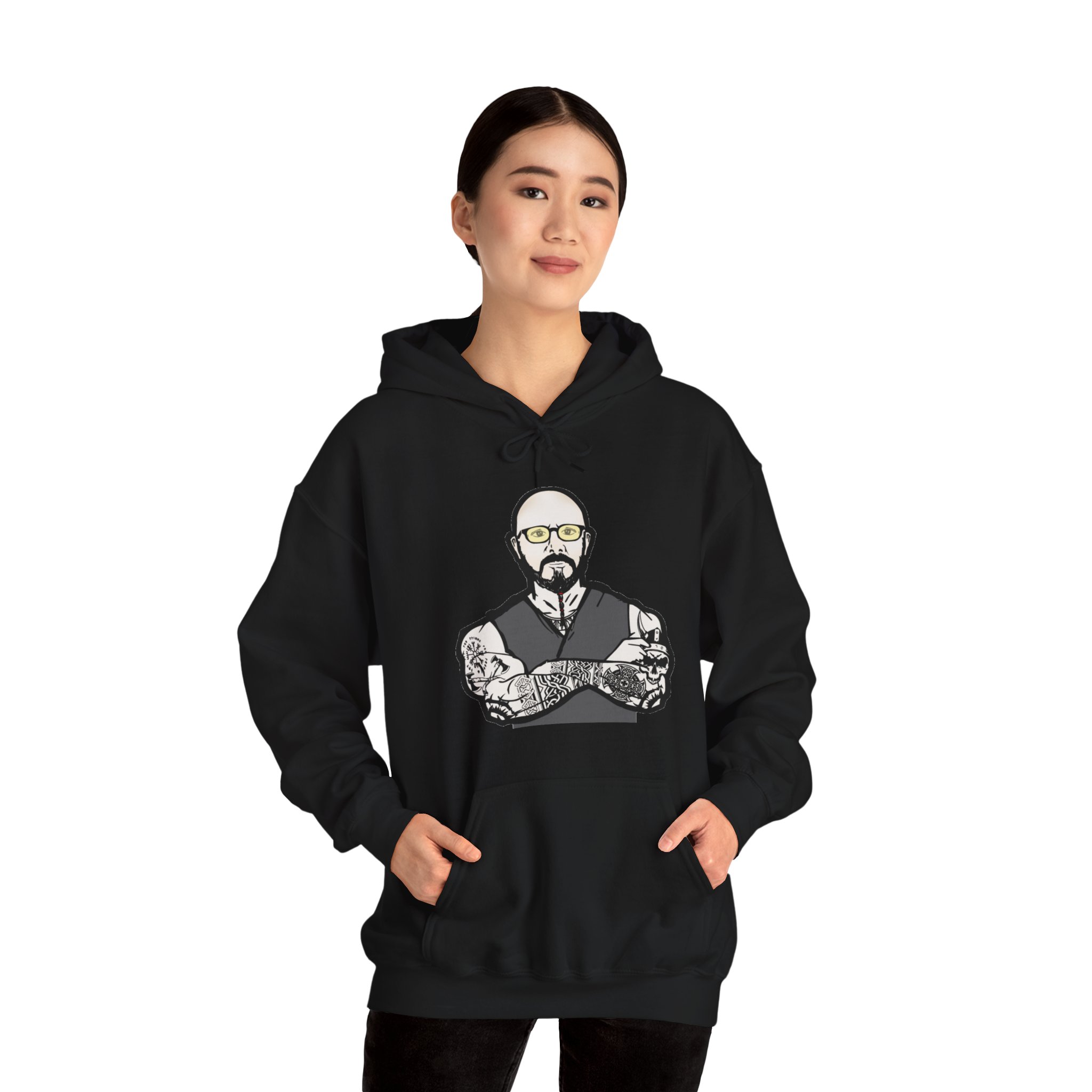 The Myth - Heavy Blendâ„¢ Hooded Sweatshirt - Image 3