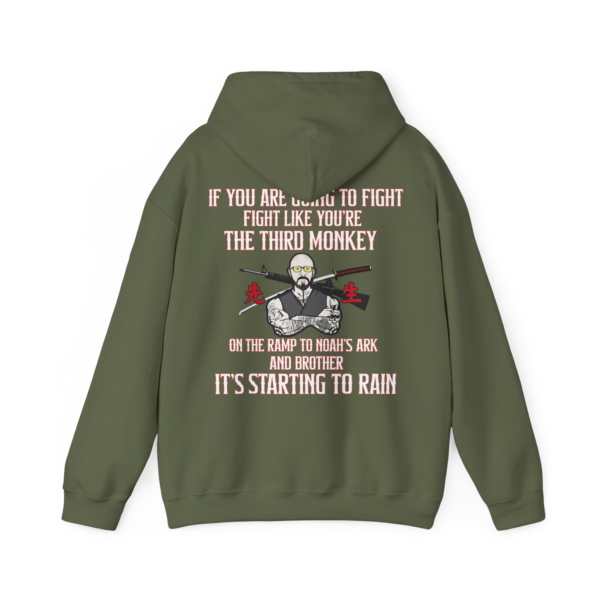 Third Monkey - Heavy Blend™ Hooded Sweatshirt - Image 16