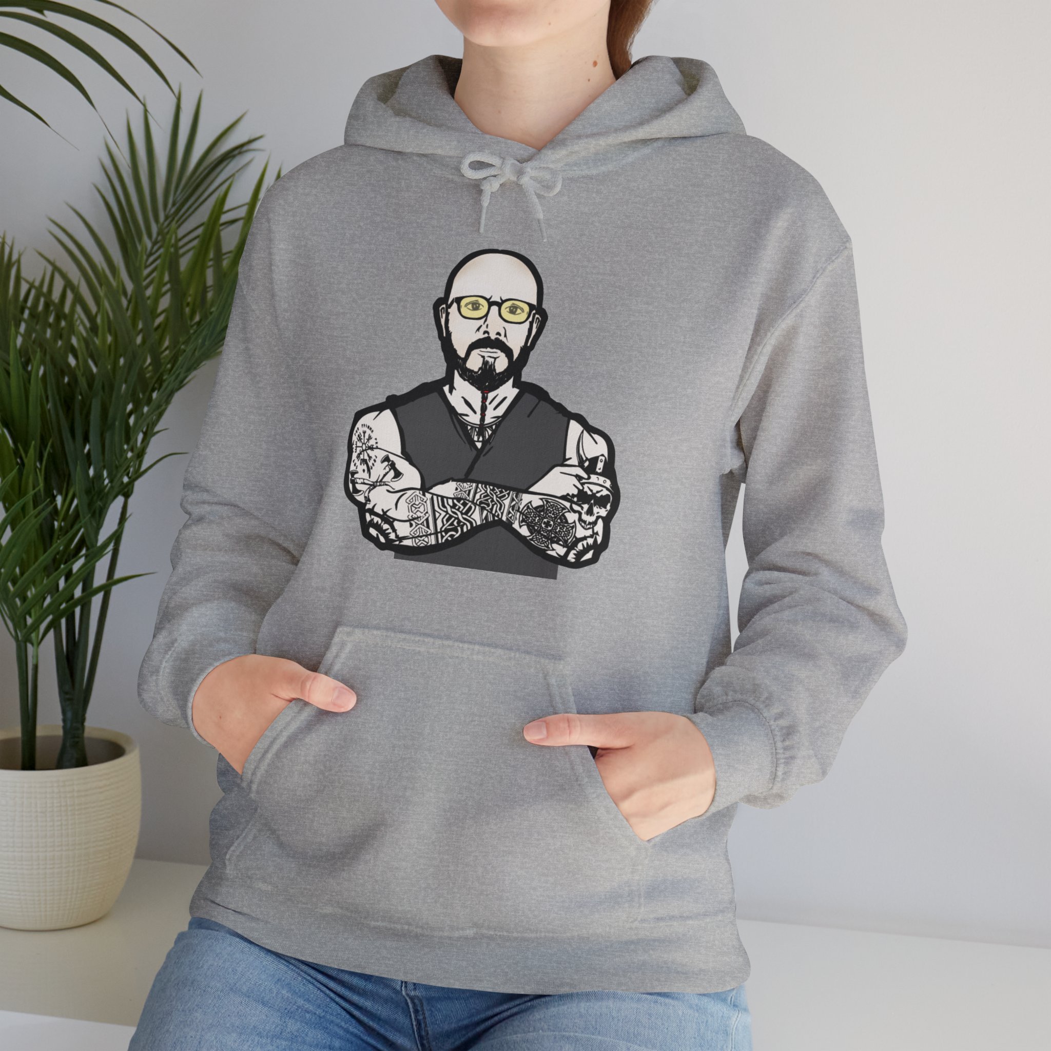 The Myth - Heavy Blendâ„¢ Hooded Sweatshirt - Image 14